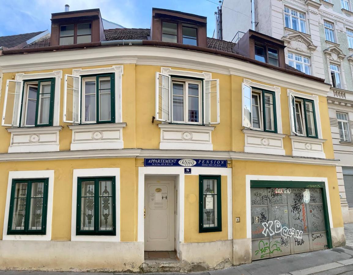 Appartement Pension 700M Zum Ring Viena Exterior foto